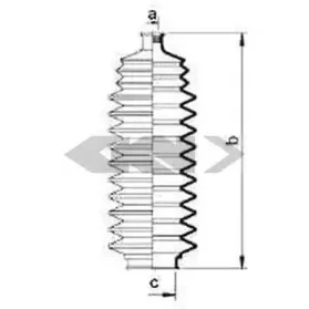 Пыльник, рулевое управление SPIDAN купить