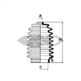 Пыльник, рулевое управление SPIDAN купить