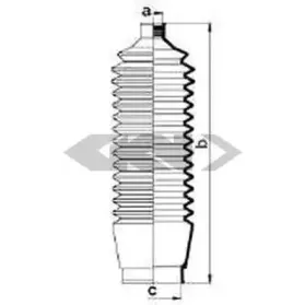 Пыльник, рулевое управление SPIDAN купить