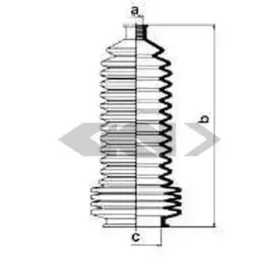 Пыльник, рулевое управление SPIDAN купить