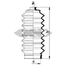 Пыльник, рулевое управление SPIDAN купить