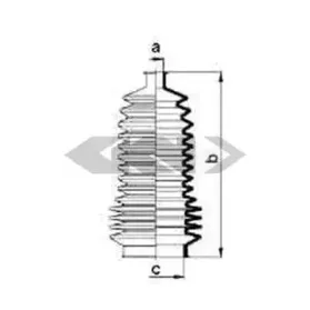 Пыльник, рулевое управление SPIDAN купить