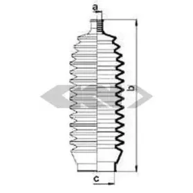 Пыльник, рулевое управление SPIDAN купить