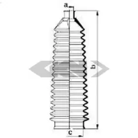 Пыльник, рулевое управление SPIDAN купить