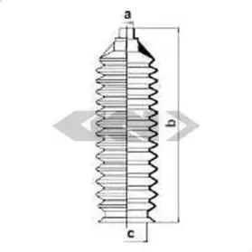Пыльник, рулевое управление SPIDAN купить