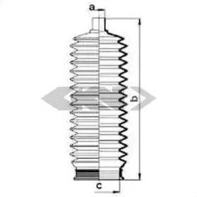 Пыльник, рулевое управление SPIDAN купить