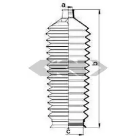 Пыльник, рулевое управление SPIDAN купить