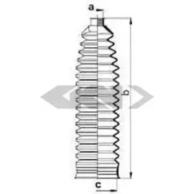 Пыльник, рулевое управление SPIDAN купить