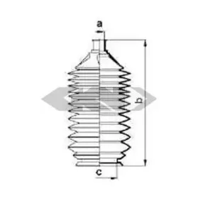 Пыльник, рулевое управление SPIDAN купить
