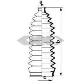 Пыльник, рулевое управление SPIDAN купить