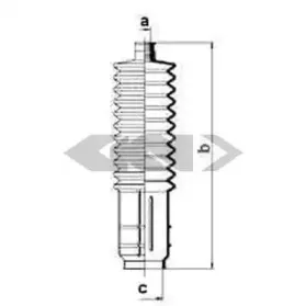 Пыльник, рулевое управление SPIDAN купить