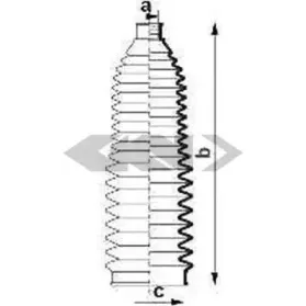Пыльник, рулевое управление SPIDAN купить