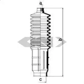 Пыльник, рулевое управление SPIDAN купить