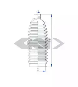 Пыльник, рулевое управление SPIDAN купить