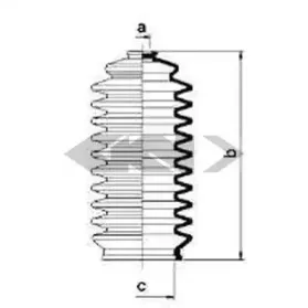 Пыльник, рулевое управление SPIDAN купить