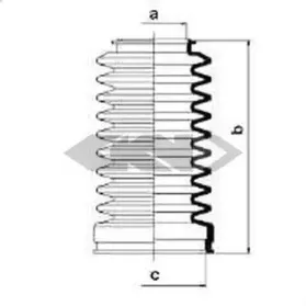 Пыльник, рулевое управление SPIDAN купить