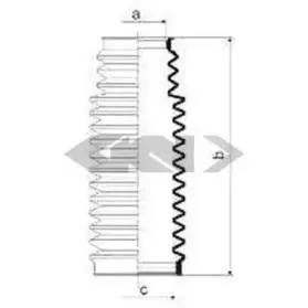Пыльник, рулевое управление SPIDAN купить