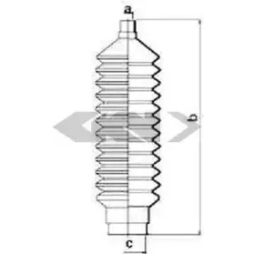 Пыльник, рулевое управление SPIDAN купить
