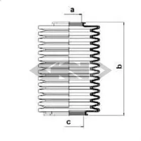 Пыльник, рулевое управление SPIDAN купить