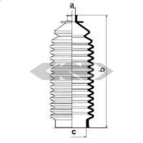 Пыльник, рулевое управление SPIDAN купить