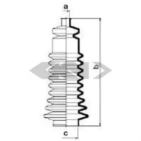 Пыльник, рулевое управление SPIDAN купить