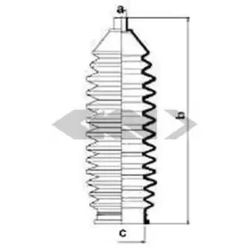 Пыльник, рулевое управление SPIDAN купить
