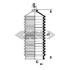 Пыльник, рулевое управление SPIDAN купить