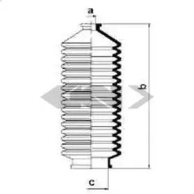 Пыльник, рулевое управление SPIDAN купить