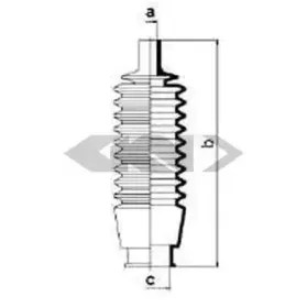Пыльник, рулевое управление SPIDAN купить
