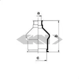 Пыльник, рулевое управление SPIDAN купить