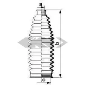 Пыльник, рулевое управление SPIDAN купить