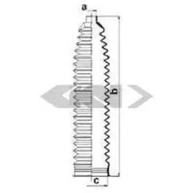 Пыльник, рулевое управление SPIDAN купить
