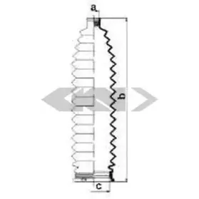 Пыльник, рулевое управление SPIDAN купить
