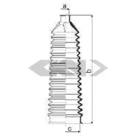 Пыльник, рулевое управление SPIDAN купить
