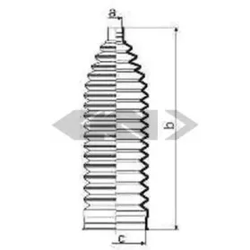 Пыльник, рулевое управление SPIDAN купить