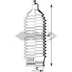 Пыльник, рулевое управление SPIDAN купить
