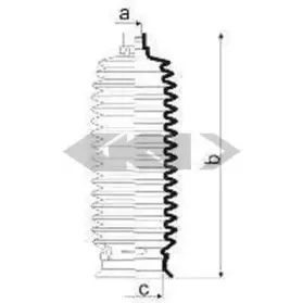 Пыльник, рулевое управление SPIDAN купить