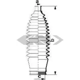 Пыльник, рулевое управление SPIDAN купить