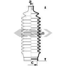 Пыльник, рулевое управление SPIDAN купить