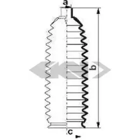 Пыльник, рулевое управление SPIDAN купить