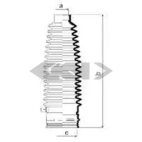 Пыльник, рулевое управление SPIDAN купить