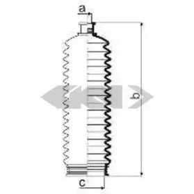 Пыльник, рулевое управление SPIDAN купить