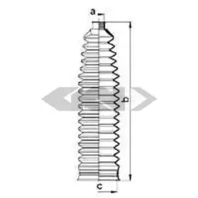 Пыльник, рулевое управление SPIDAN купить