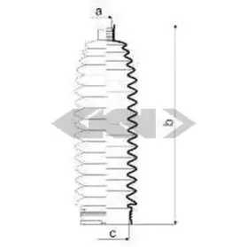 Пыльник, рулевое управление SPIDAN купить