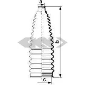 Пыльник, рулевое управление SPIDAN купить