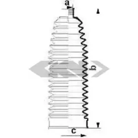 Пыльник, рулевое управление SPIDAN купить