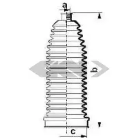 Пыльник, рулевое управление SPIDAN купить