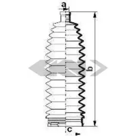 Пыльник, рулевое управление SPIDAN купить