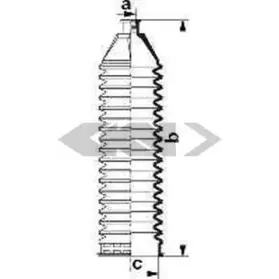 Пыльник, рулевое управление SPIDAN купить
