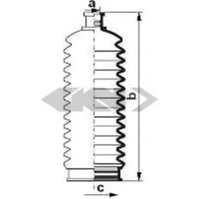 Пыльник, рулевое управление SPIDAN купить